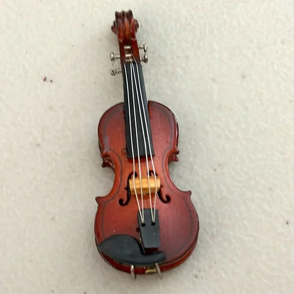 Miniature Violin, Bow and Case - Picture 4 of 7